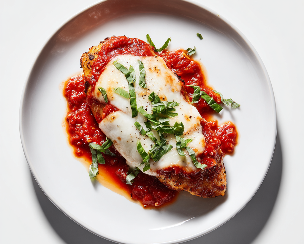 FaBene gluten-free chicken parmesan